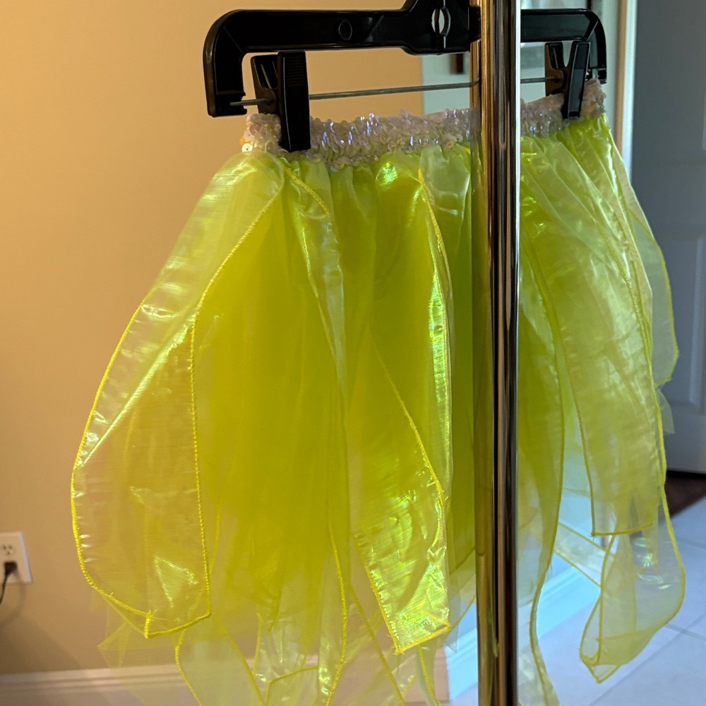 Lime Green Fairy Skirt - Picture 3 of 5